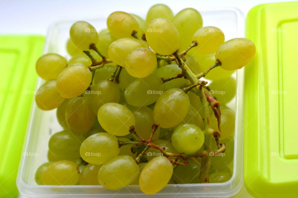 green grapes fruits tasty food