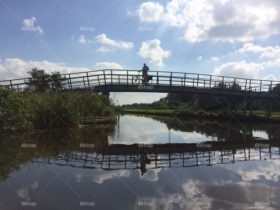 Water reflection