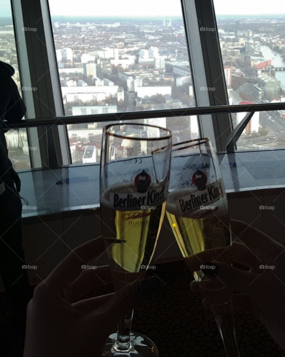 cheers from the top