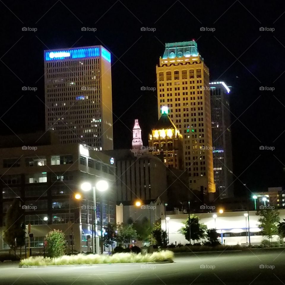 beautiful downtown Tulsa Oklahoma