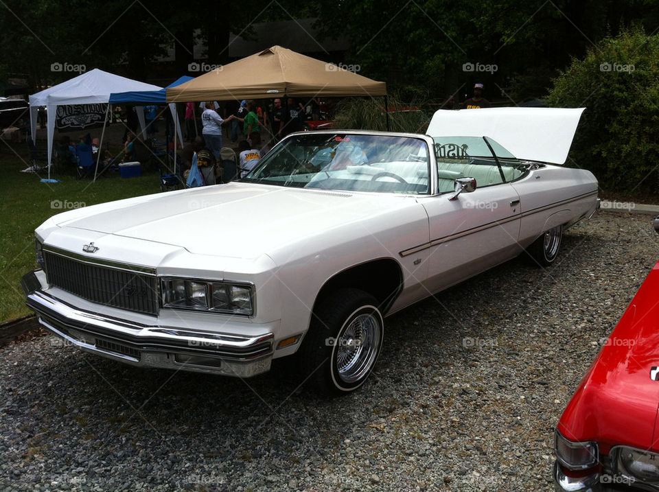 WHERE IS THE TOP? LOL 75 CHEVY CAPRICE CONVERTIBLE