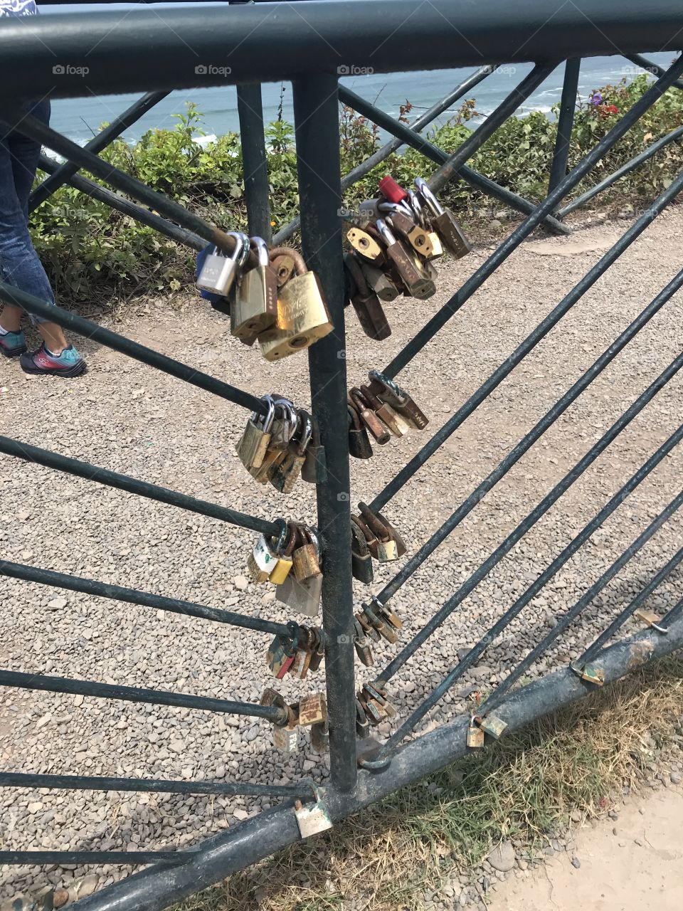 Lock of love and wishes 