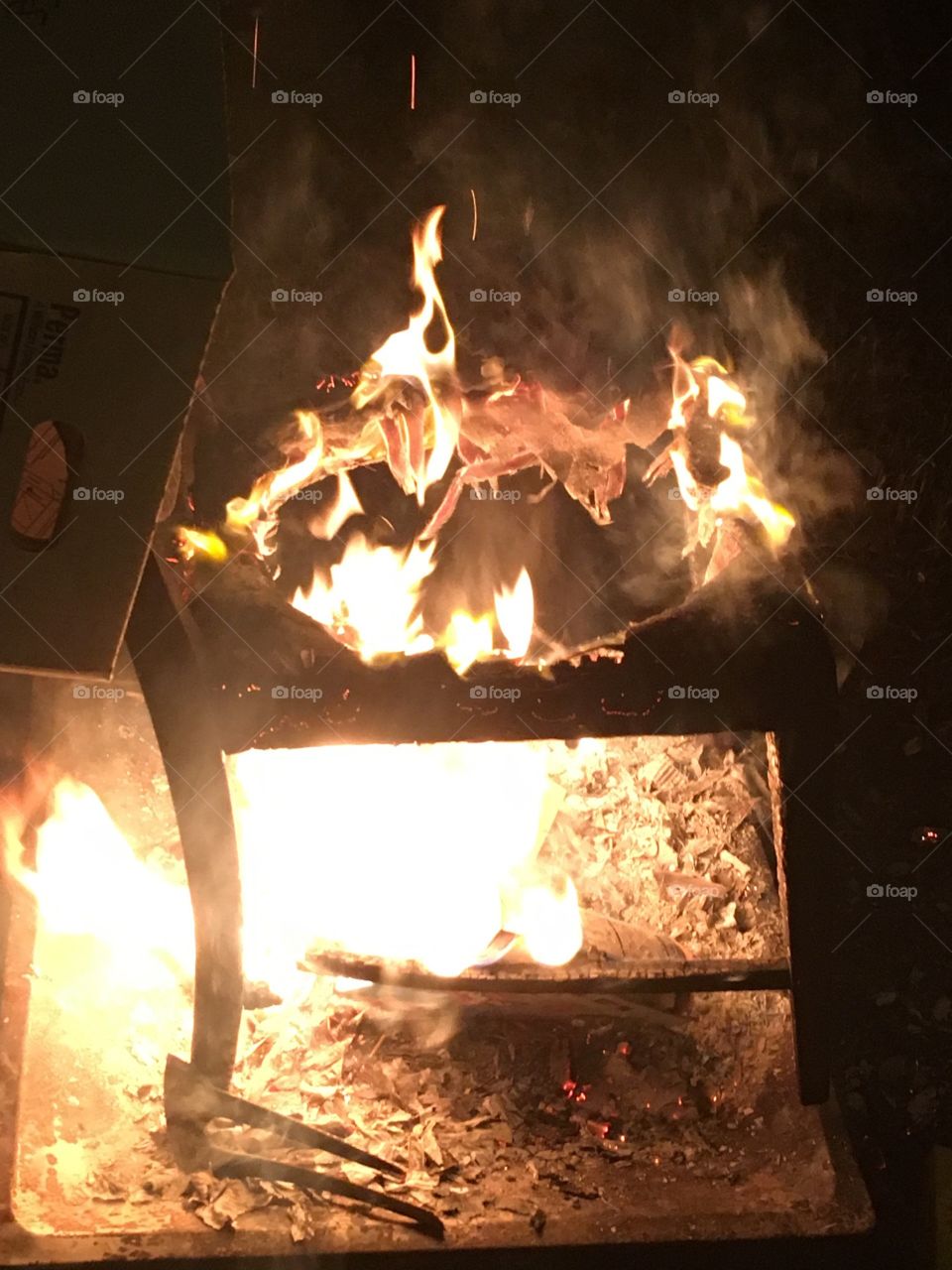 Burning Chair