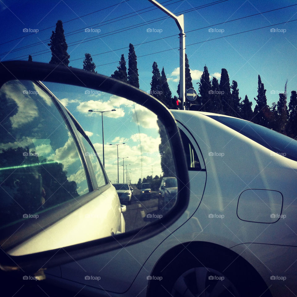 car driving mirror vehicle by shanitamari