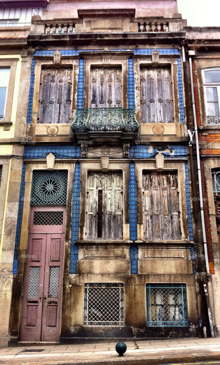 green blue facade building by pixelakias