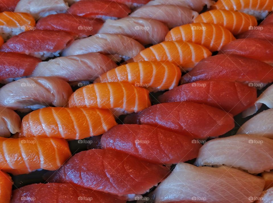 Variety Of Sushi