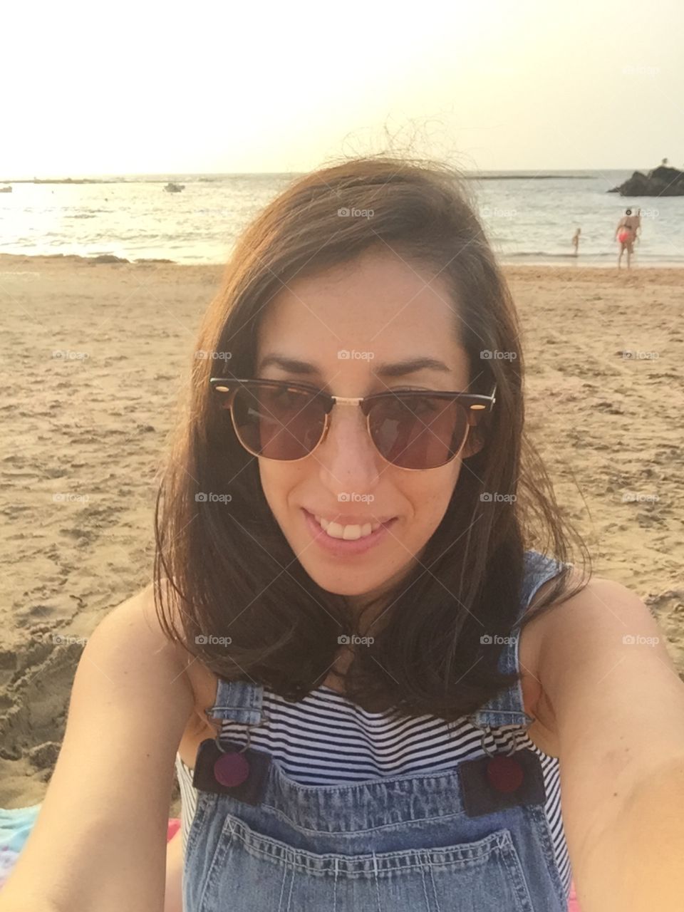 Perfect beautiful day at the beach