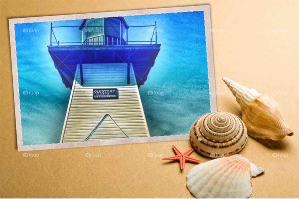 Beachside lighthouse