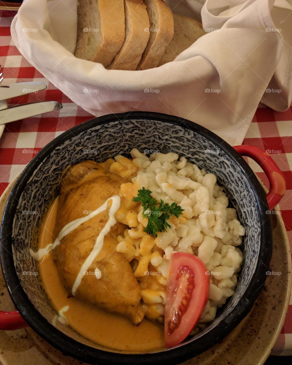 Chicken paprikash🇭🇺