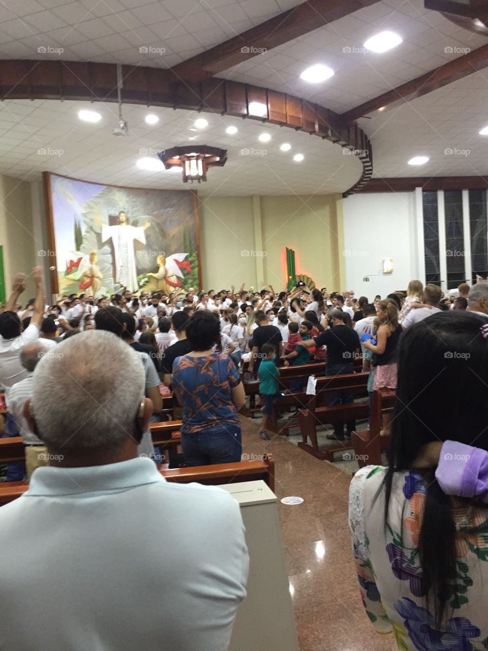 Igreja católica de Cafelândia Paraná Brasil 