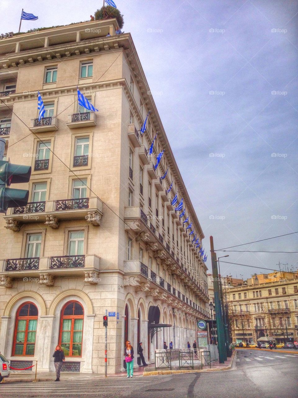 Greek flags