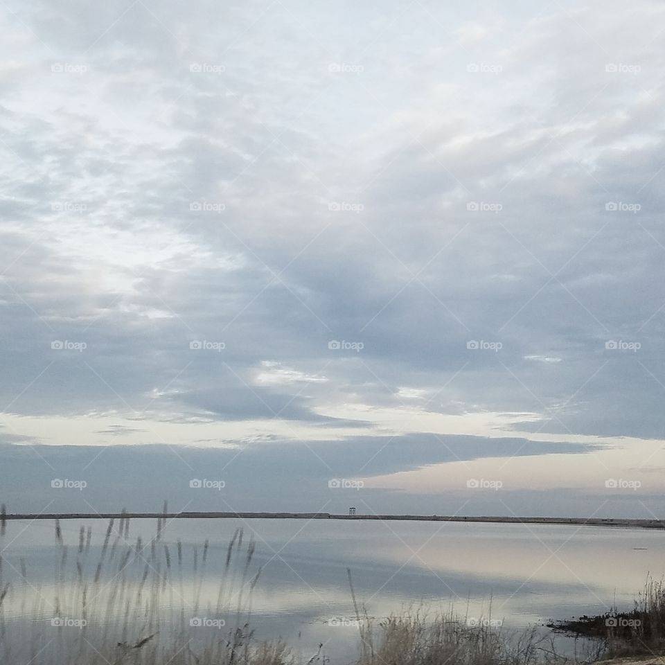 Winter, Snow, Landscape, Water, Lake