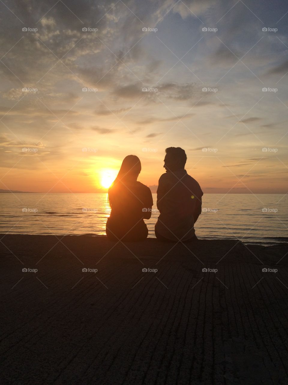 #LoversInTheSunset

Golden sunsets in the east..
The land of Ophir (Philippines)
The Land of Promise!