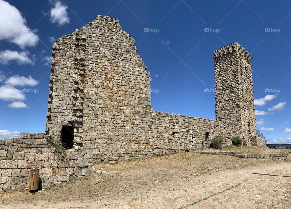 castle in ruins