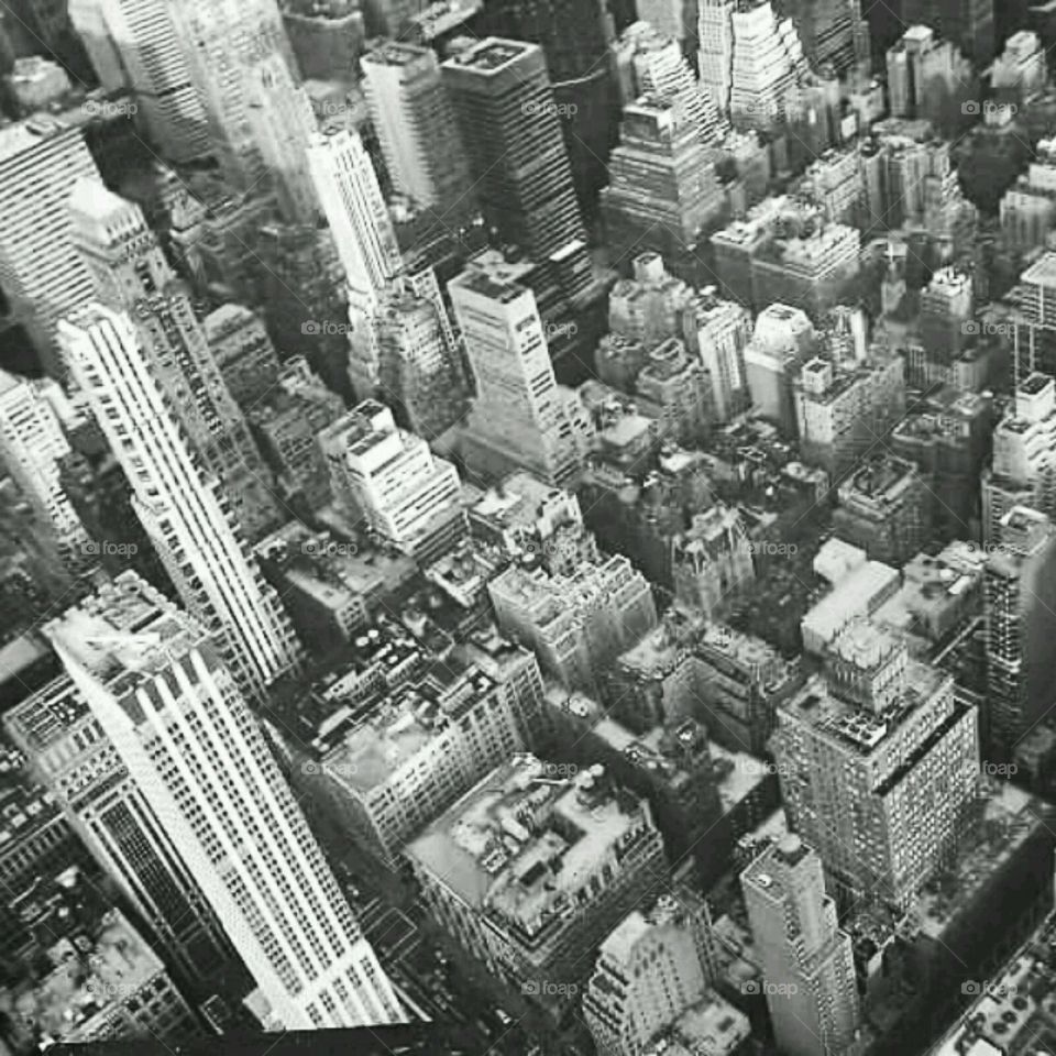 82 stories above. taken 82 stories above manhattan from the empire state building 