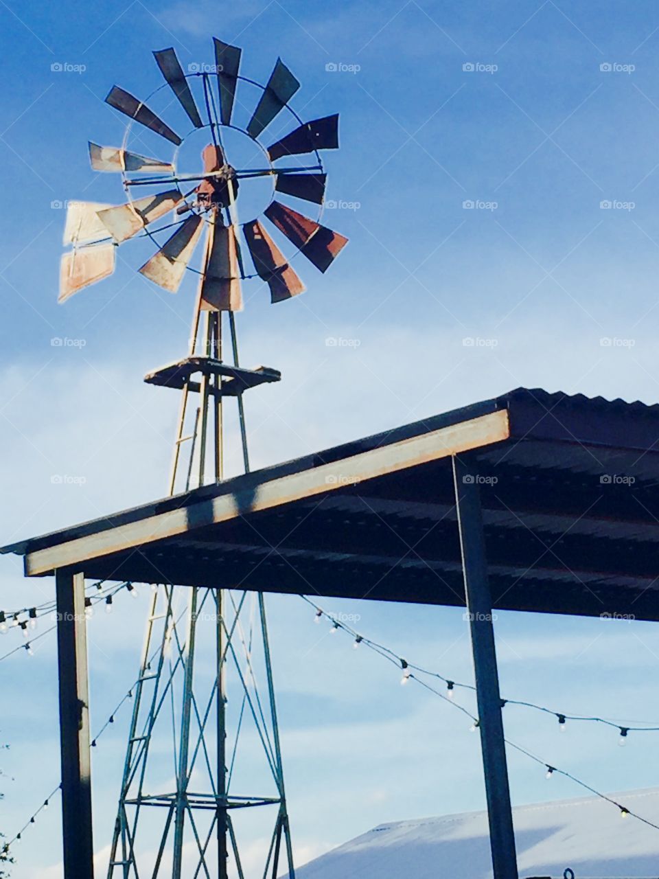 Rustic windmill 