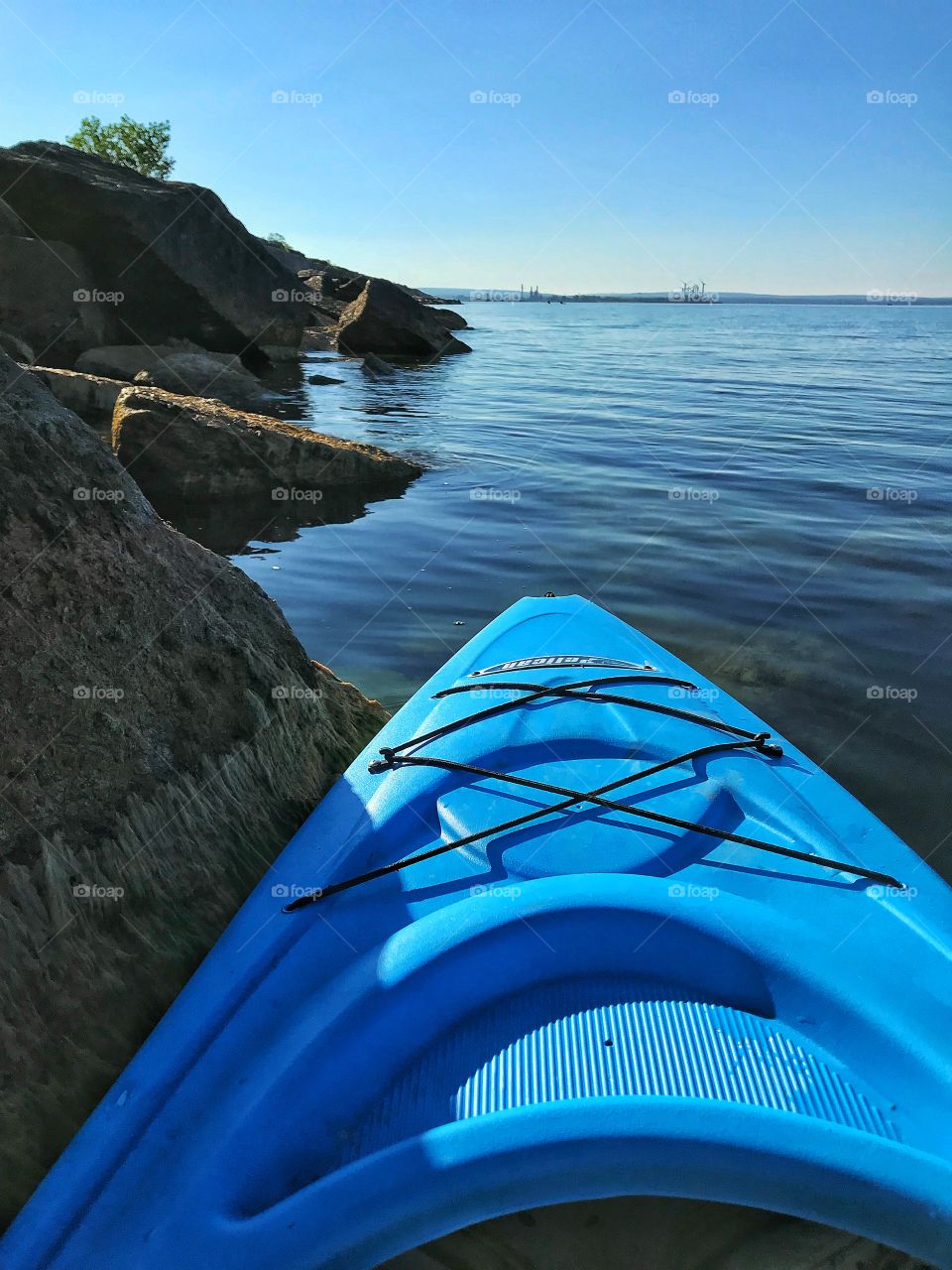 Kayaking Lake Erie