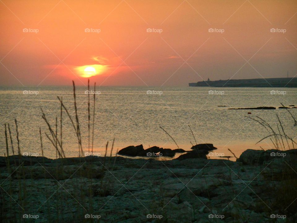 Sunset, Dawn, Beach, Sea, Water