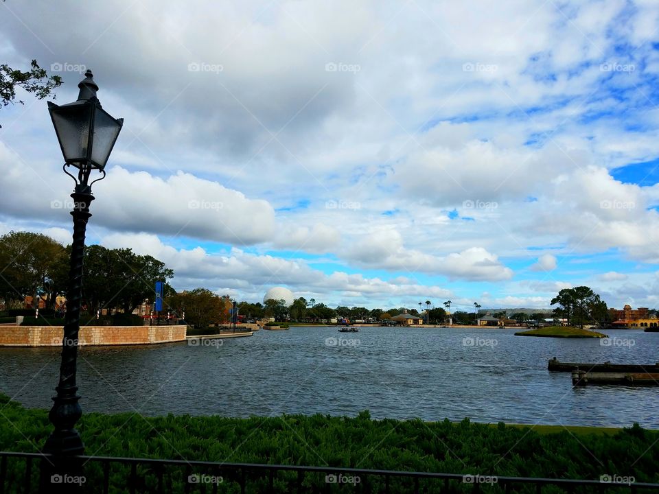 Water, No Person, Lake, River, Sky