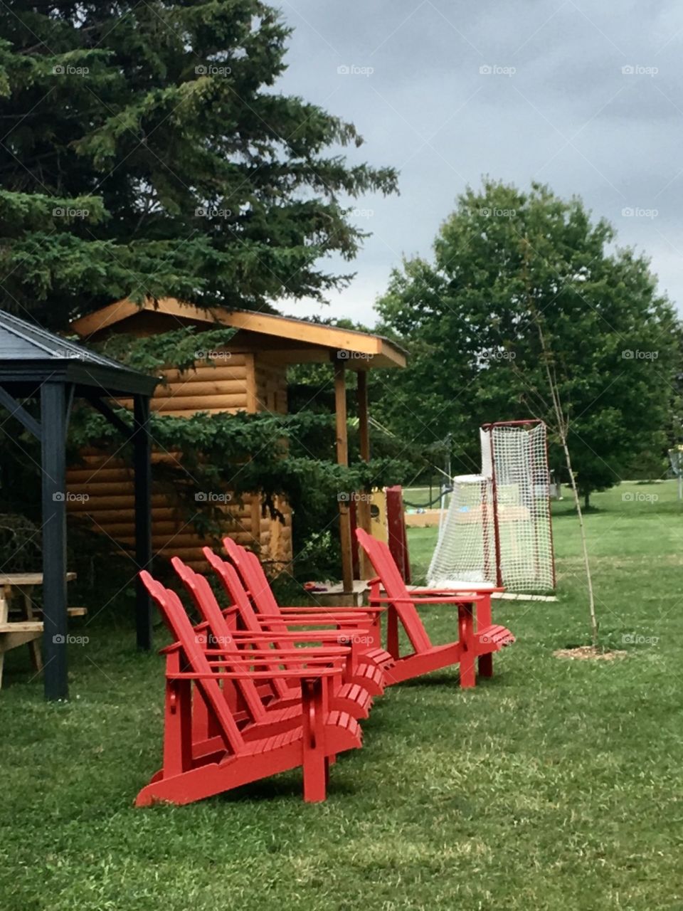 Adirondack chairs
