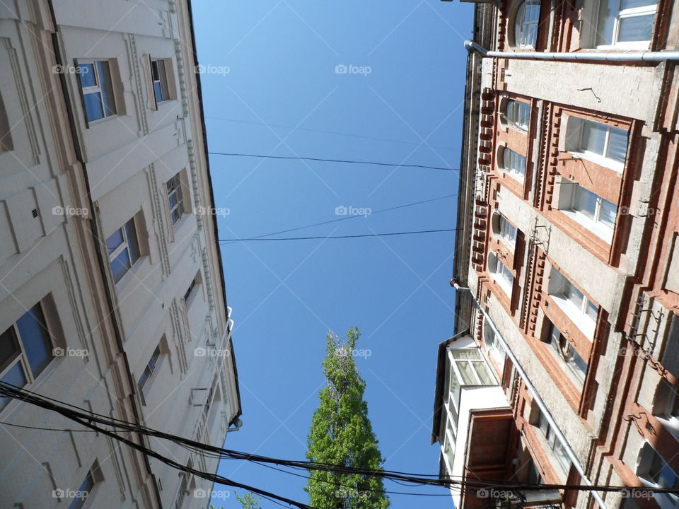 old courtyard of Kiev