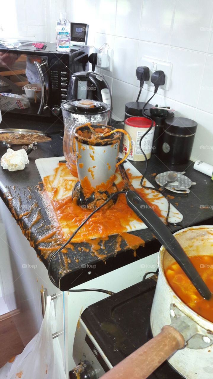 Soup explosion