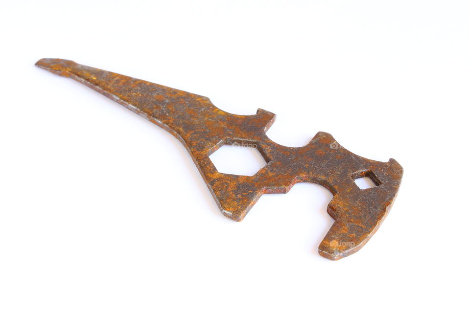 rusted tool