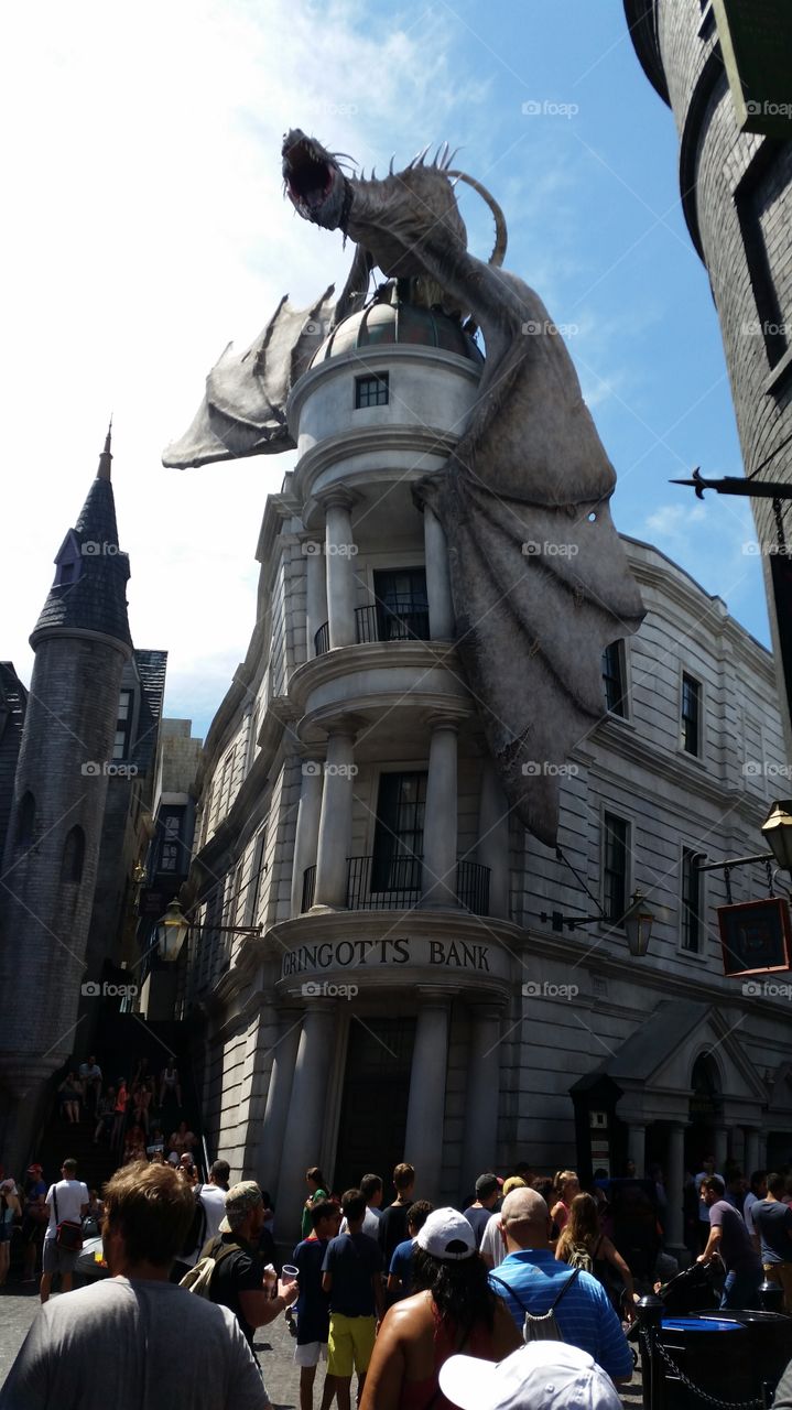 diagon alley from Harry potter