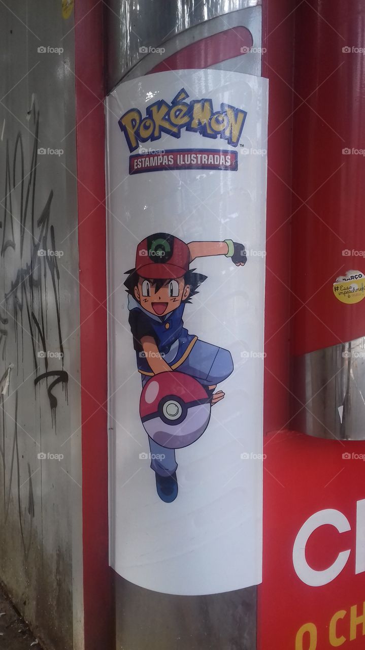 Pokémon na rua