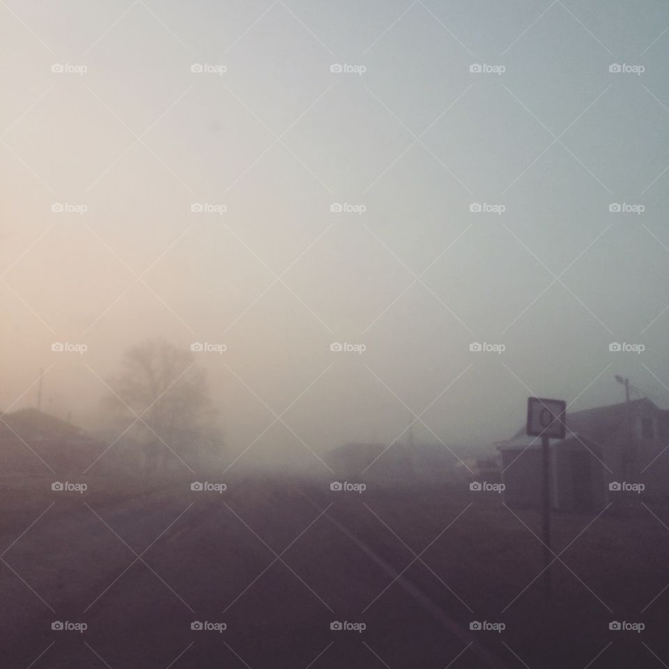 Fog, Mist, Landscape, Dawn, Storm