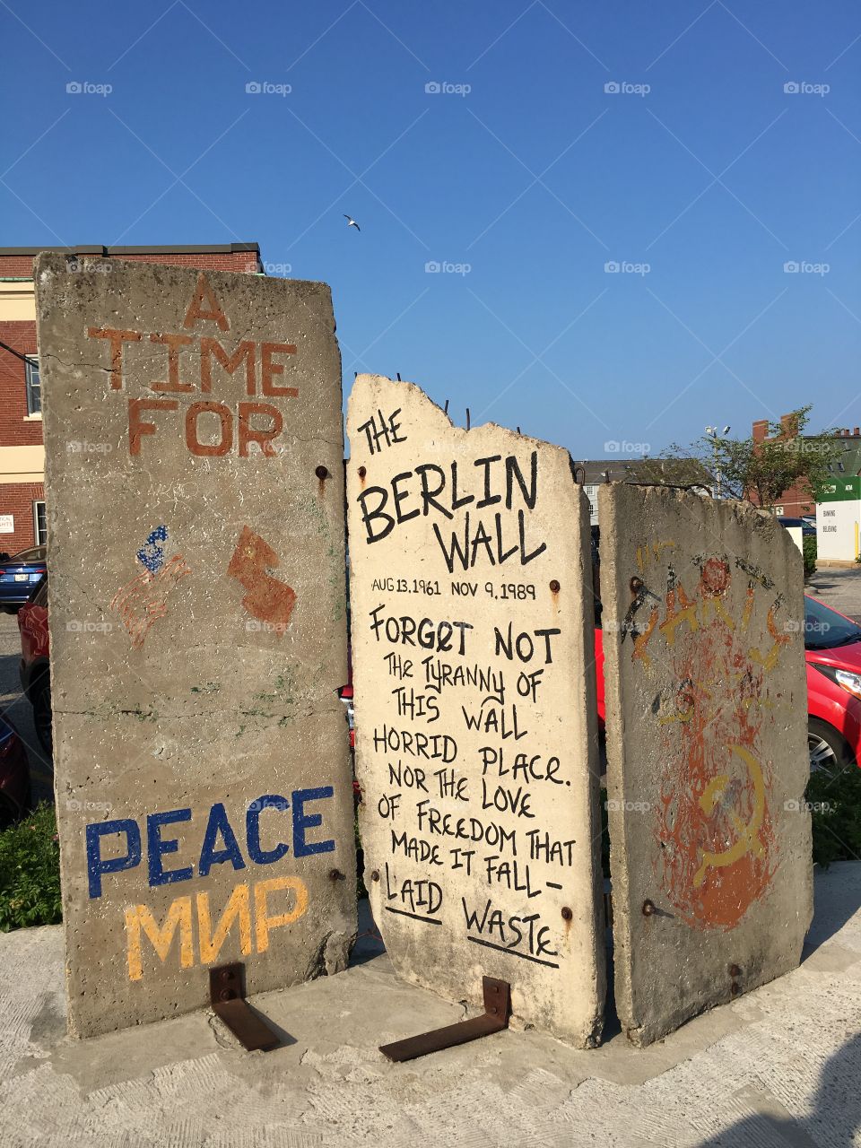 Portland, Maine - Berlin Wall