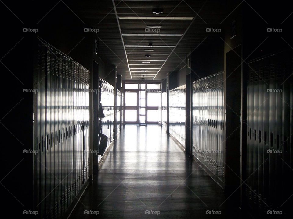 Middle School Hallway