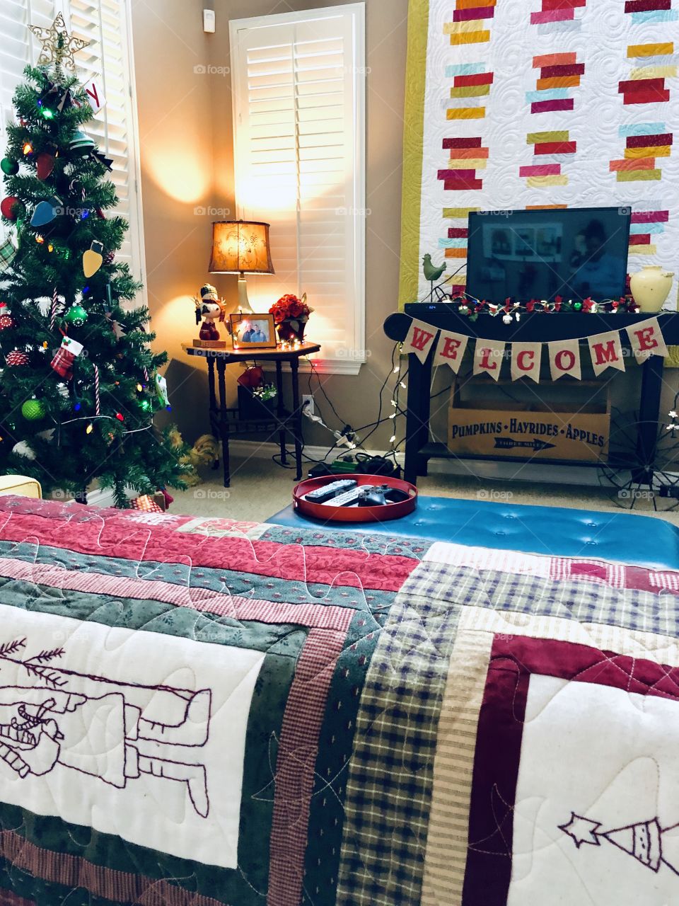 Christmas and quilts!