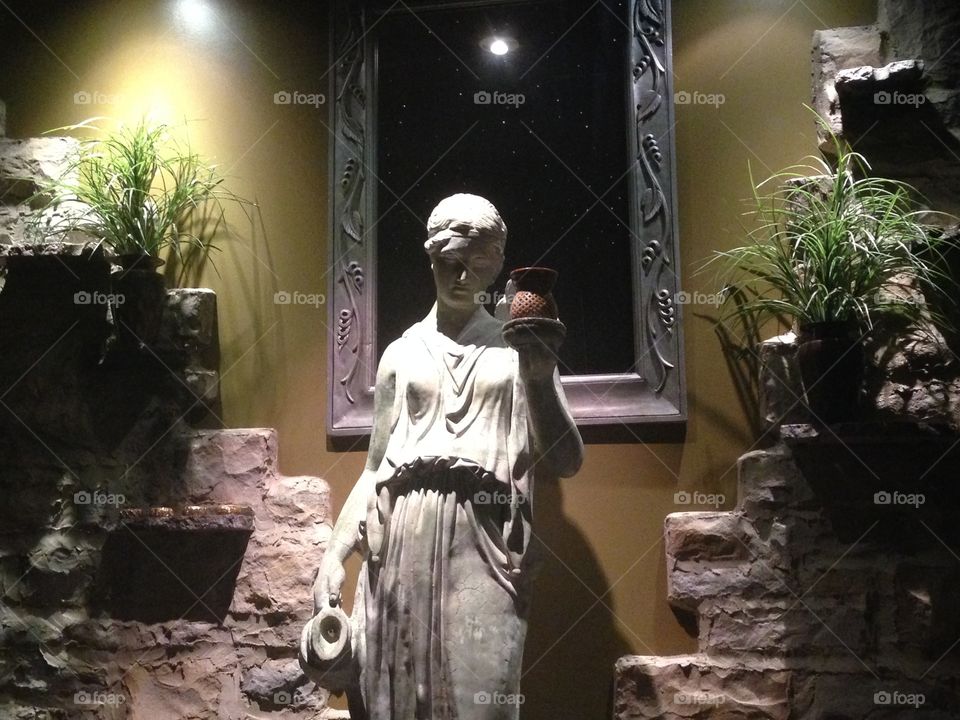 Statutes. Statutes and Fountains