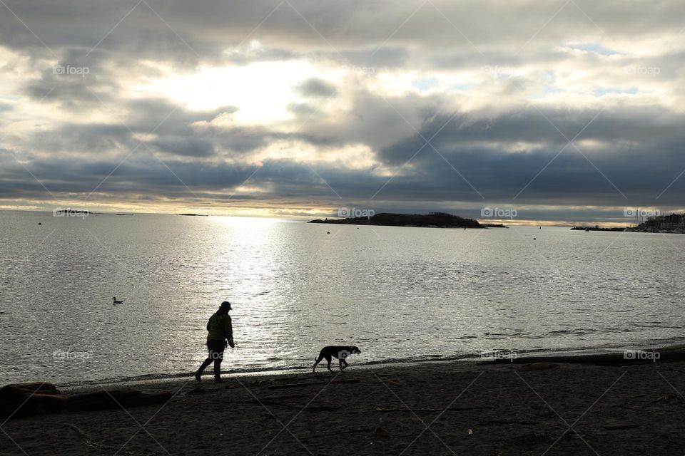 Morning on the beach