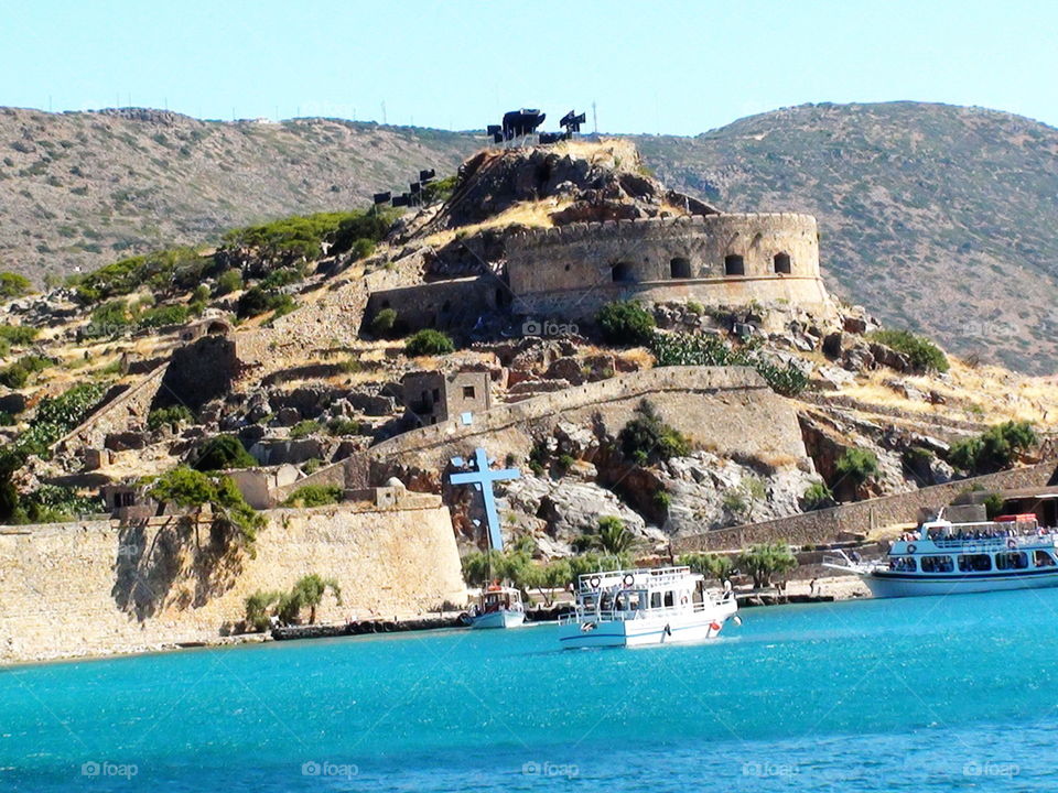 Spinalonga island