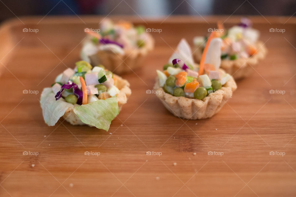 Salad cups