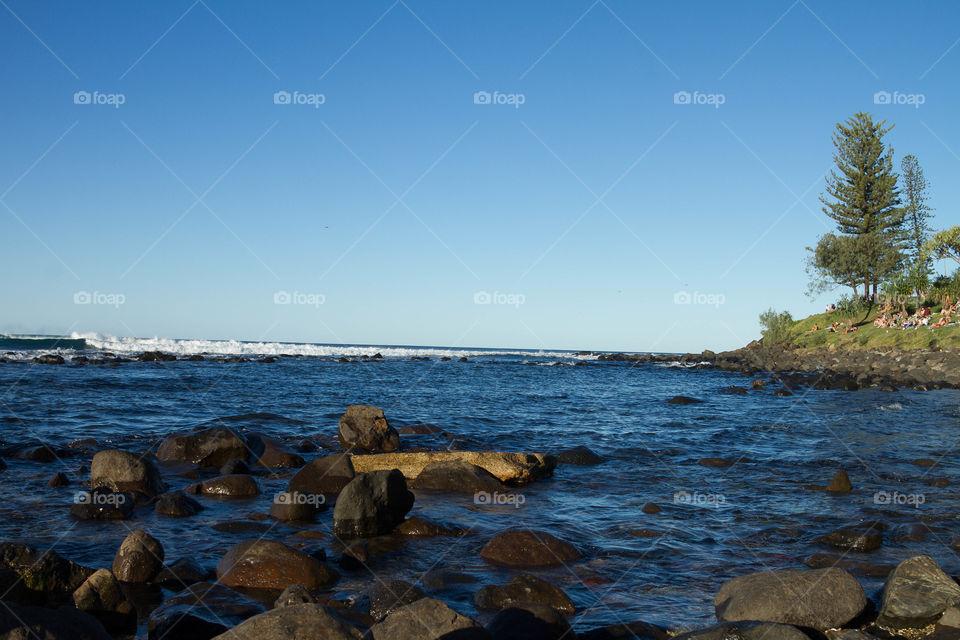 Scenic view of sea