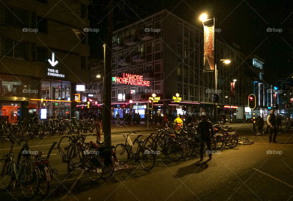 Eindhoven at night
