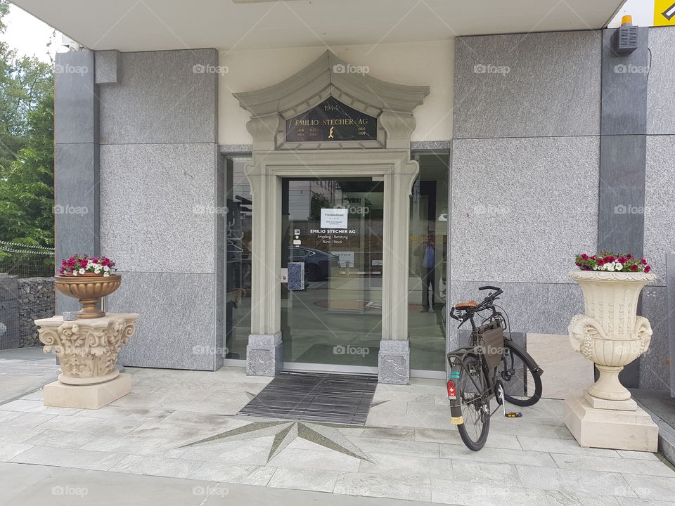 super eingang fa.Emilio Stecher AG..Root.