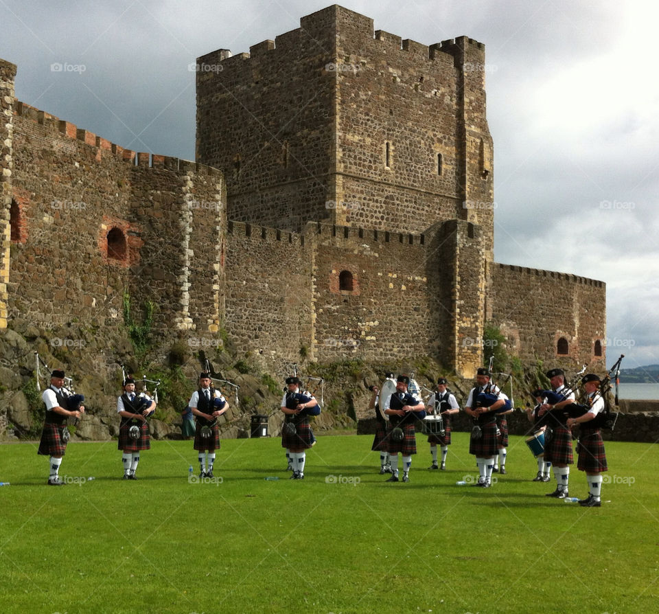 ireland music castle band by lafaeverte