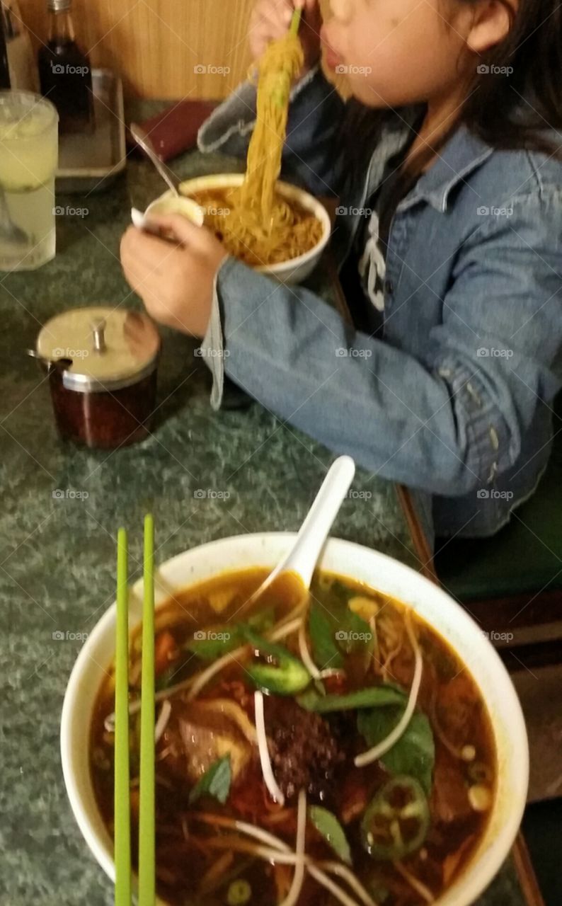 Pho Noodle Bowl, Vietnamese Restaurant, California