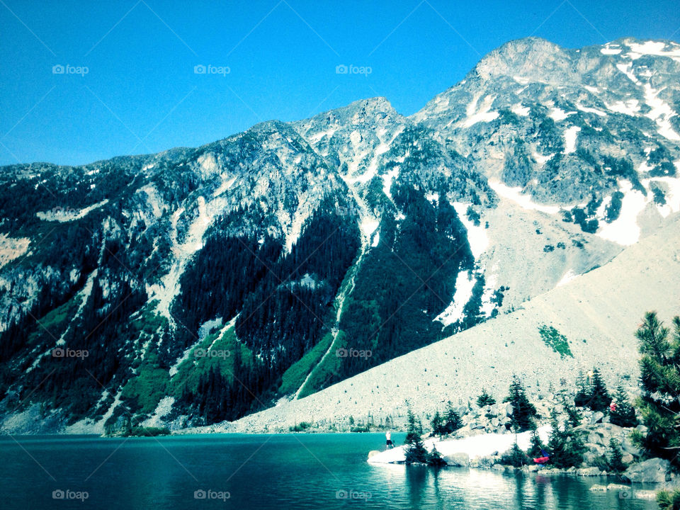 snow nature garibaldi lake - whistler bc travel by tazmed