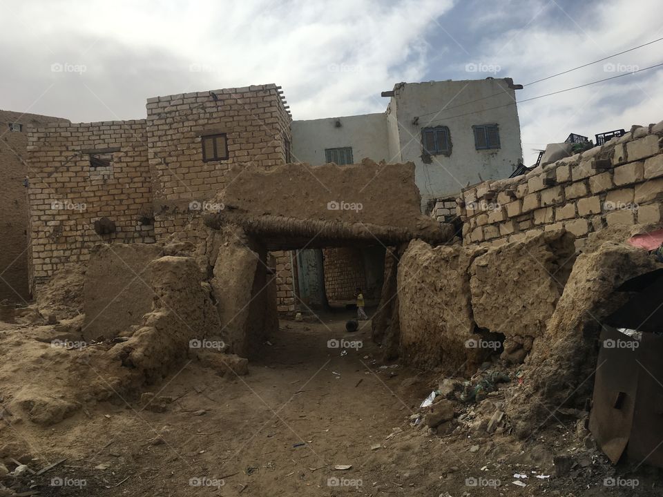 Ruined
Old
New
Sky
Houses 
Oasis
Siwa
Egypt