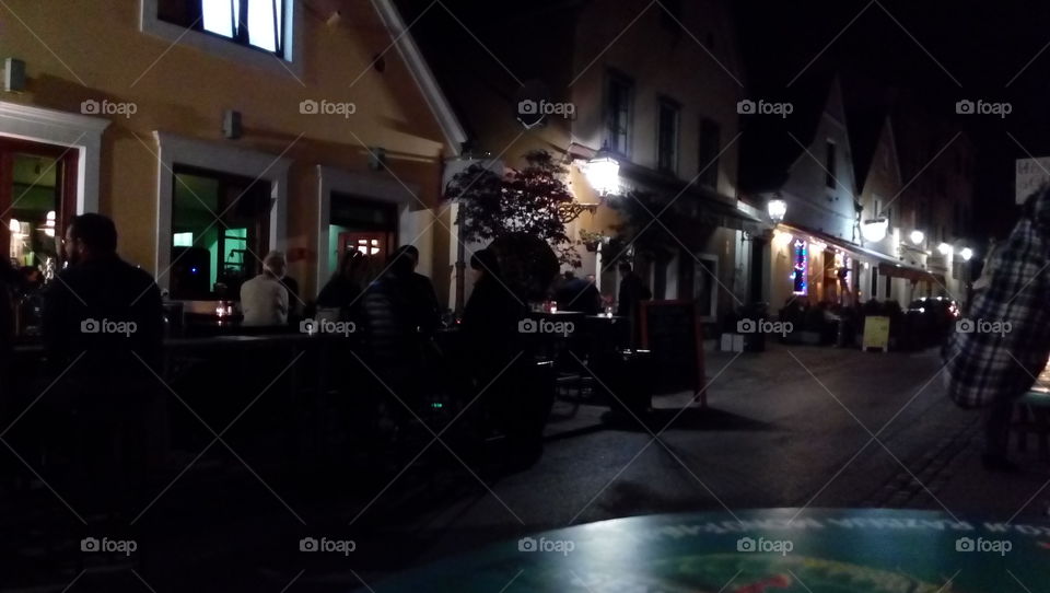 Street in the old part of Zagreb