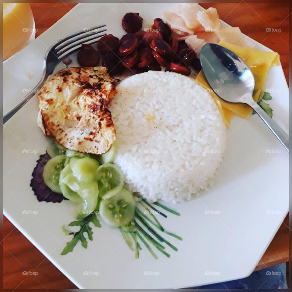 What makes the food more special is that when you love one prepares it for you💜