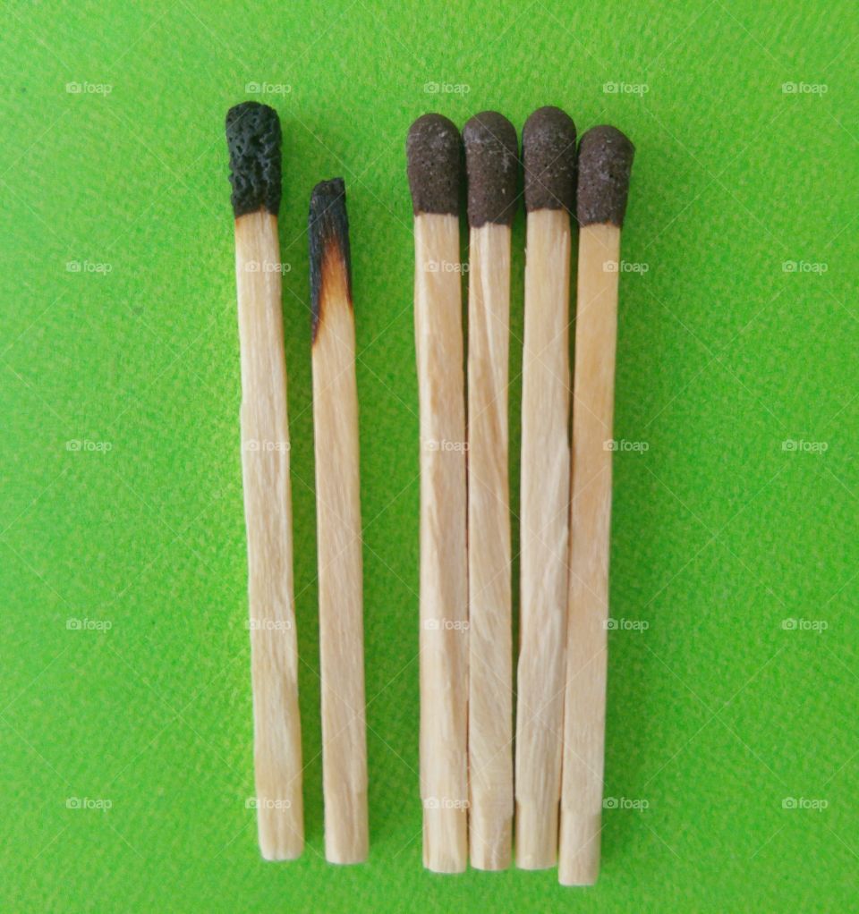 Close-up of matchstick