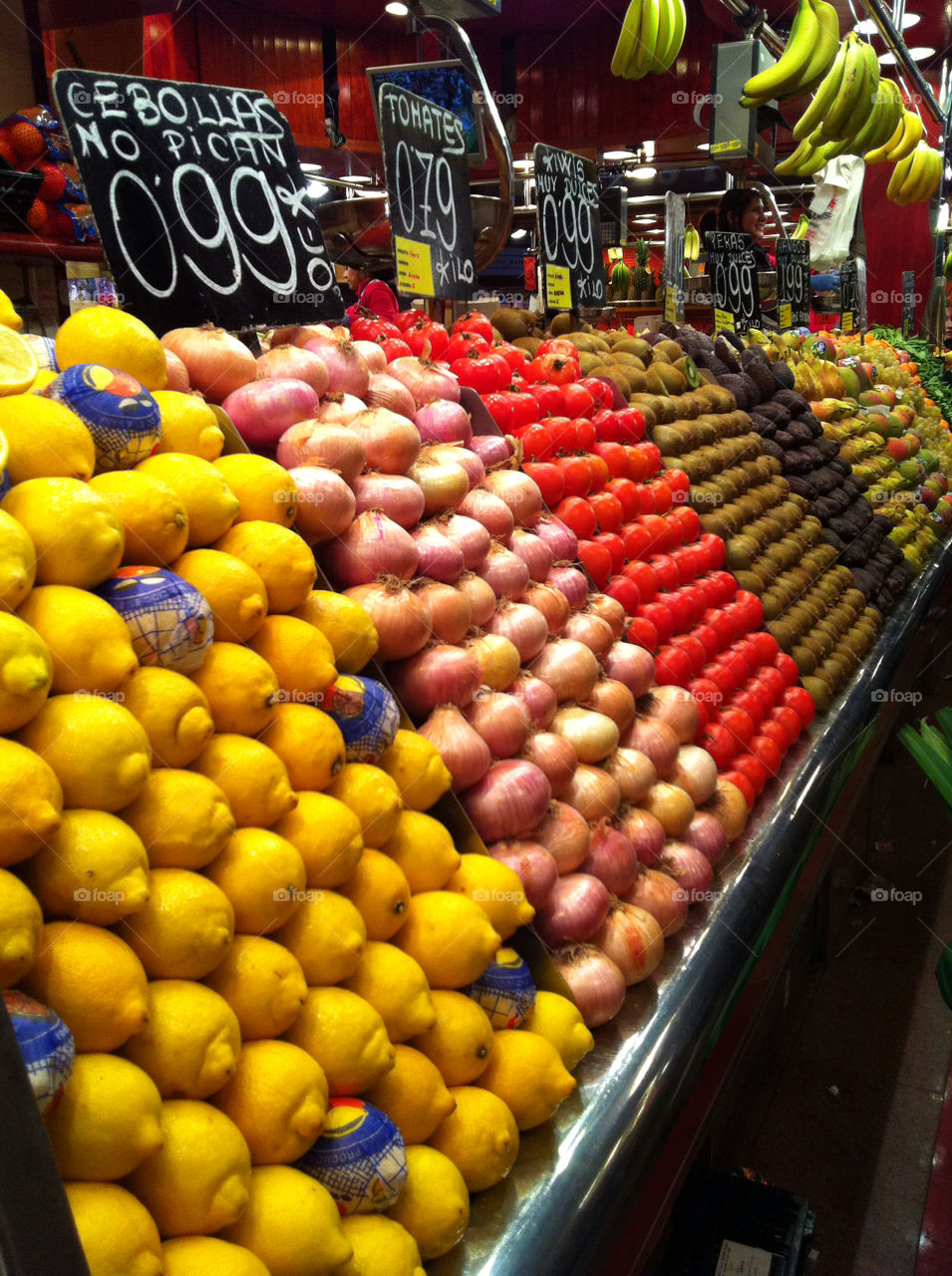 barcelona spain fruits crops by ravanti