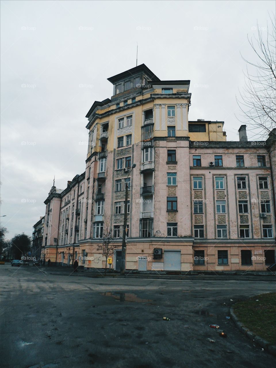 old house of the city of Kiev