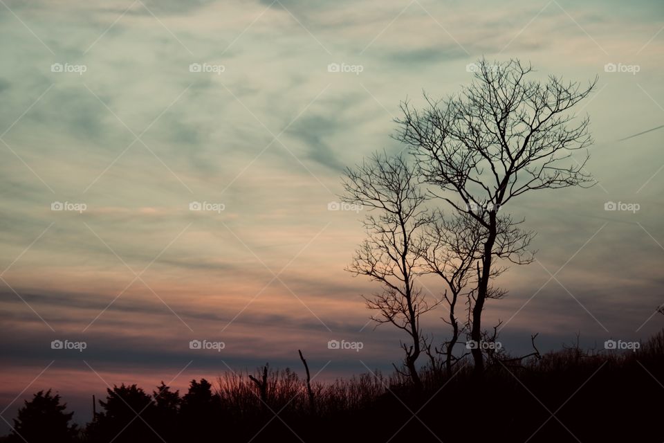 Sunset at Hammonasset State Park 